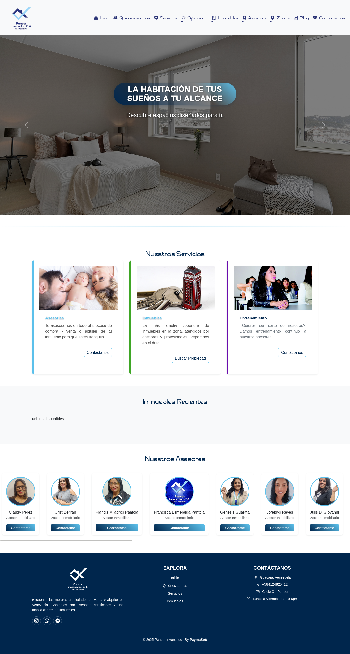 Paso 1 - Página Principal