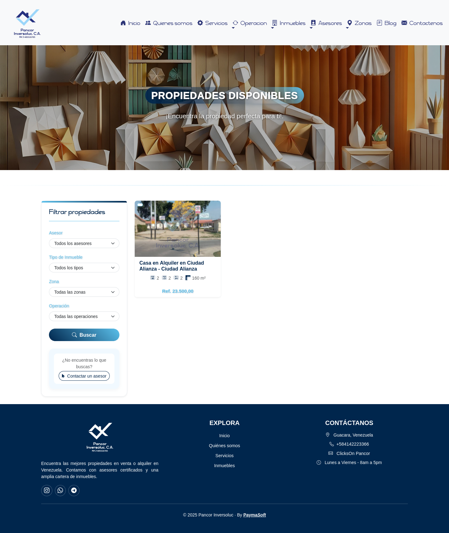 Paso 3 - Galería de Propiedades